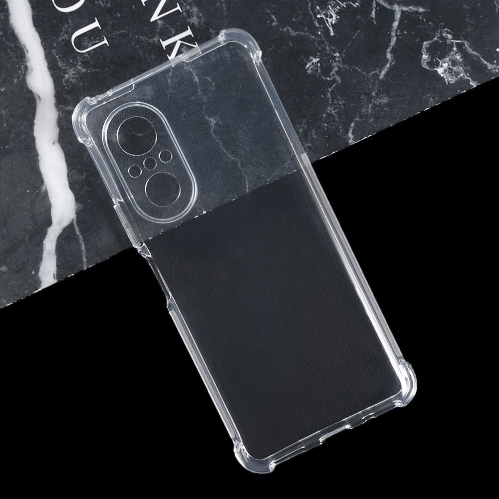 Husa Protect Plus Extra pentru Huawei NOVA 9 SE, Flippy, Silicon Premium, Transparenta-1