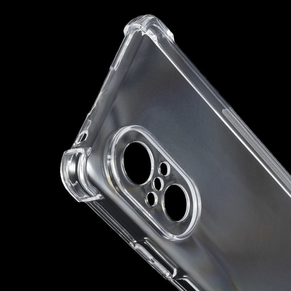 Husa Protect Plus Extra pentru Huawei NOVA 9 SE, Flippy, Silicon Premium, Transparenta-3