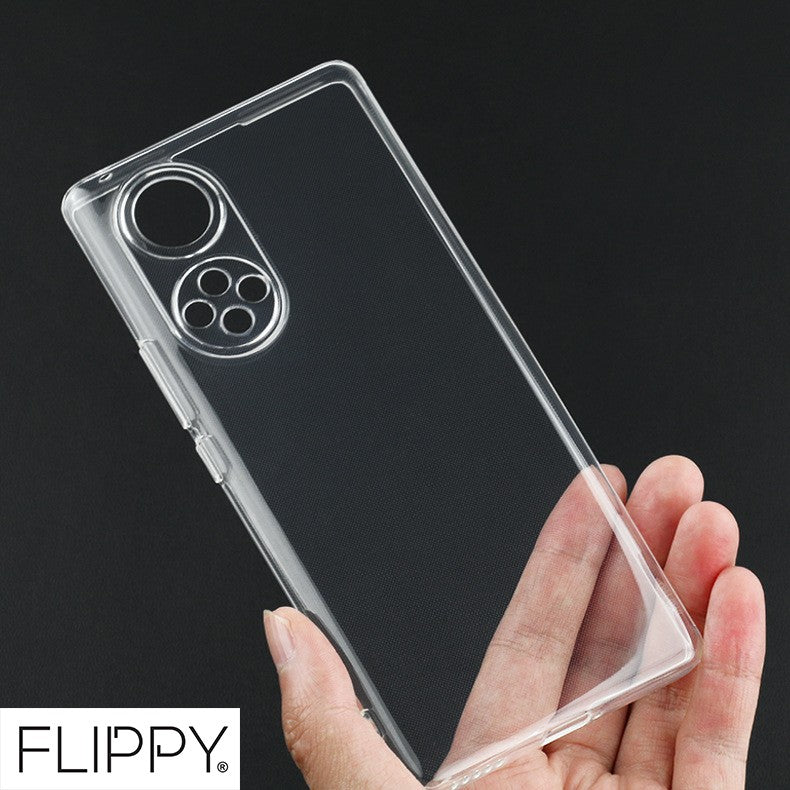 Husa Protect Plus pentru Huawei NOVA 9 SE, Flippy, Silicon Subtire, Transparenta-2