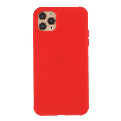 Husa protectie compatibila cu Apple iPhone 11 Pro Liquid Silicone Case Rosu-1