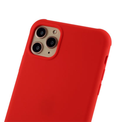 Husa protectie compatibila cu Apple iPhone 11 Pro Liquid Silicone Case Rosu-4