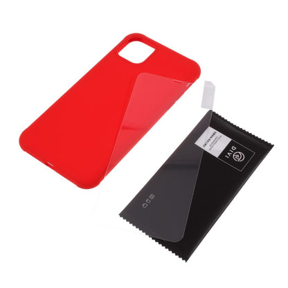 Husa protectie compatibila cu Apple iPhone 11 Pro Liquid Silicone Case Rosu-7