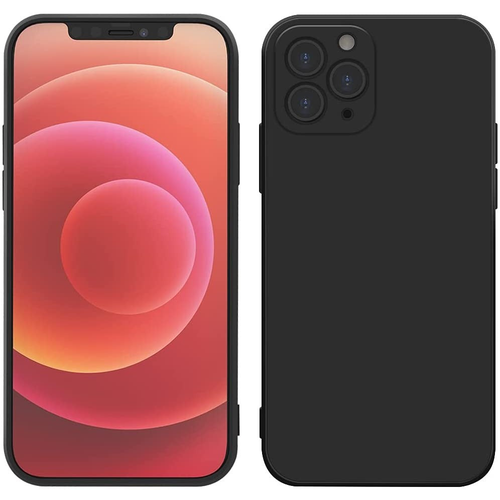 Husa protectie compatibila cu Apple iPhone 11 Pro Max Liquid Silicone Case Negru-5