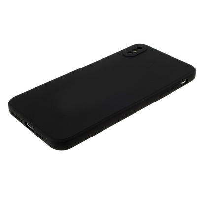 Husa protectie compatibila cu Apple iPhone X Liquid Silicone Case Negru-4
