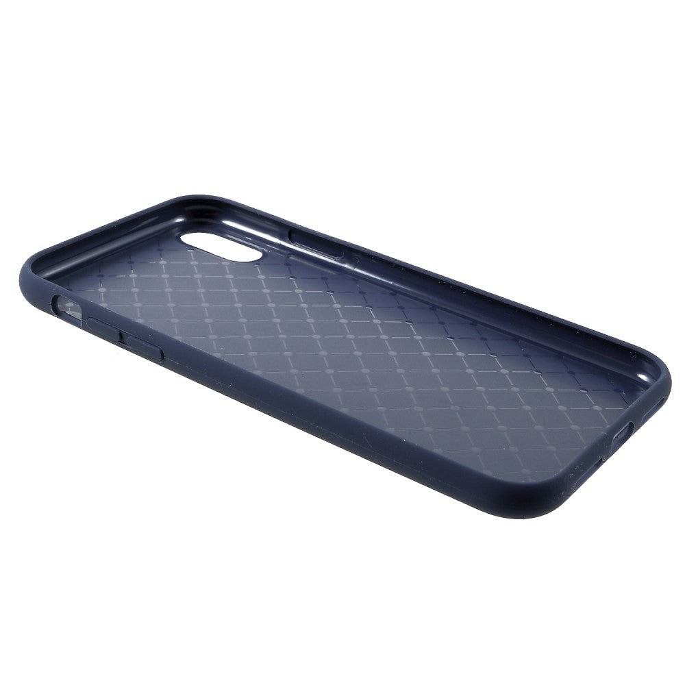 Husa protectie compatibila cu Apple iPhone XR Liquid Silicone Case Albastru inchis-6