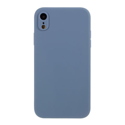 Husa protectie compatibila cu Apple iPhone XR Liquid Silicone Case Albastru inchis-7