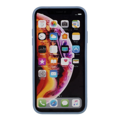Husa protectie compatibila cu Apple iPhone XR Liquid Silicone Case Albastru inchis-9