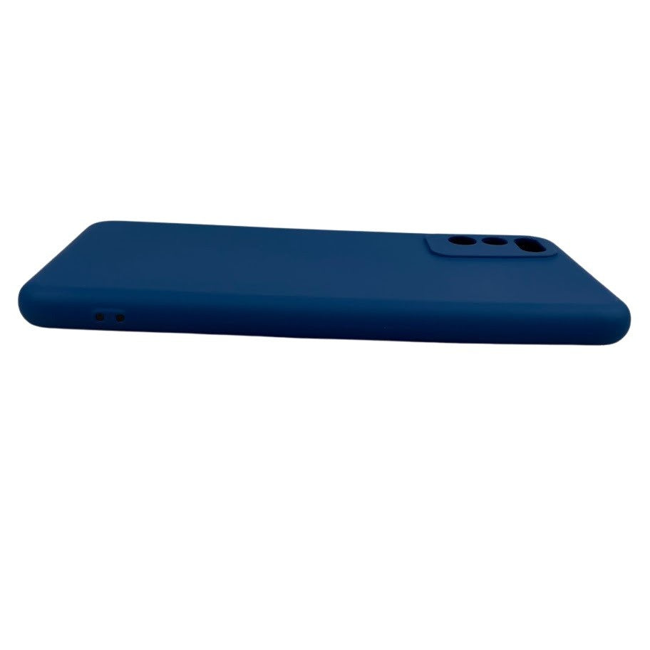 Husa protectie compatibila cu Huawei Enjoy Z Liquid Silicone Case Albastru inchis-5