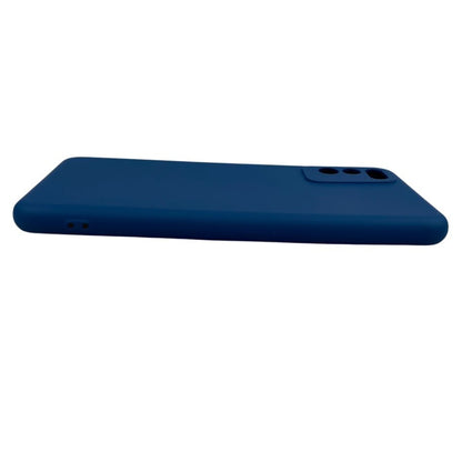 Husa protectie compatibila cu Huawei Enjoy Z Liquid Silicone Case Albastru inchis-5