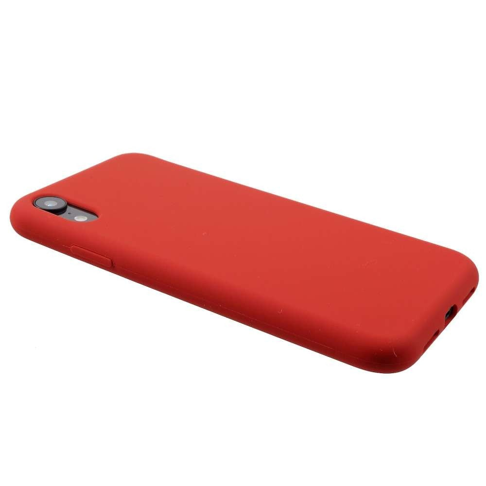 Husa protectie compatibila cu Huawei Enjoy Z Liquid Silicone Case Rosu-1