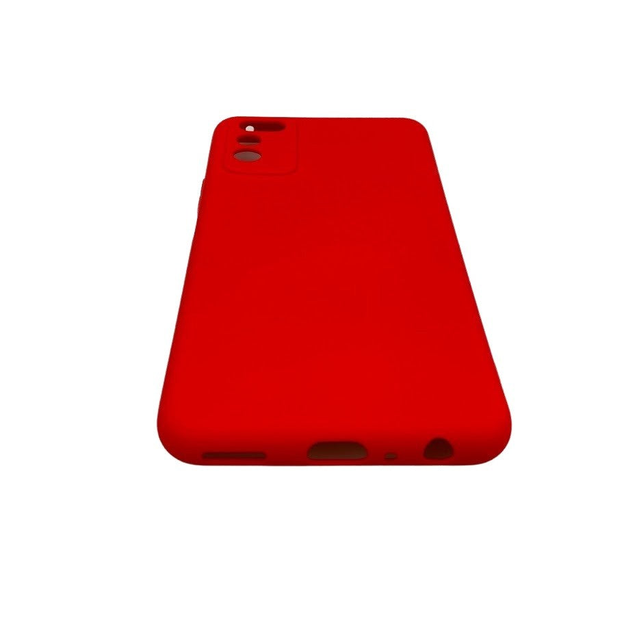 Husa protectie compatibila cu Huawei Enjoy Z Liquid Silicone Case Rosu-5