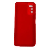 Husa protectie compatibila cu Huawei Enjoy Z Liquid Silicone Case Rosu-6