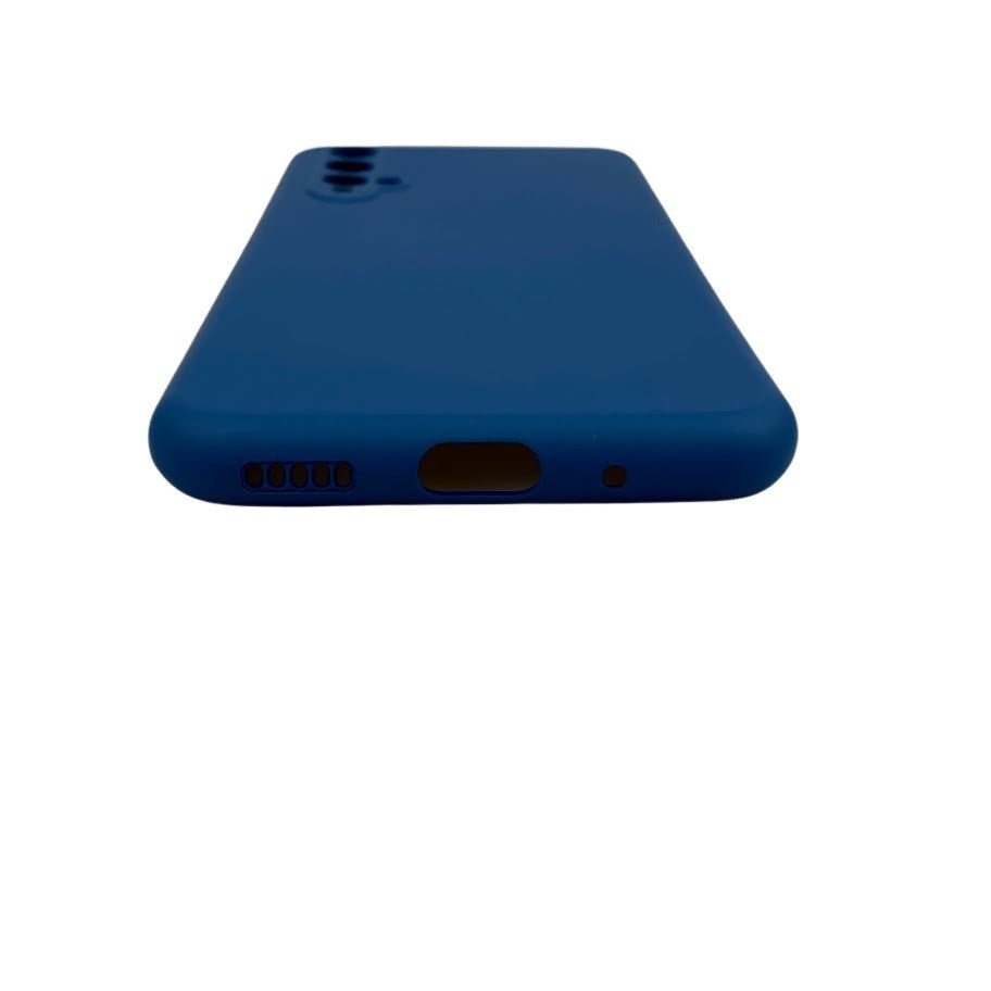 Husa protectie compatibila cu Huawei Nova 5T Liquid Silicone Case Albastru inchis-12