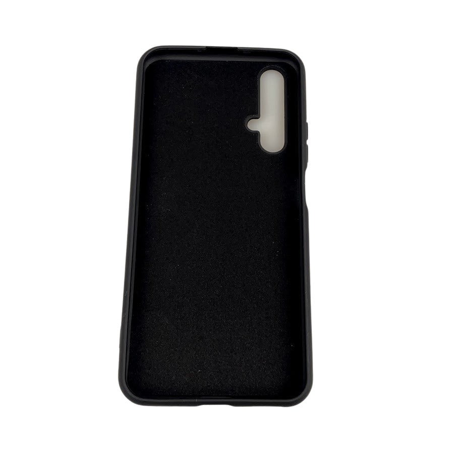 Husa protectie compatibila cu Huawei Nova 5T Liquid Silicone Case Negru-4