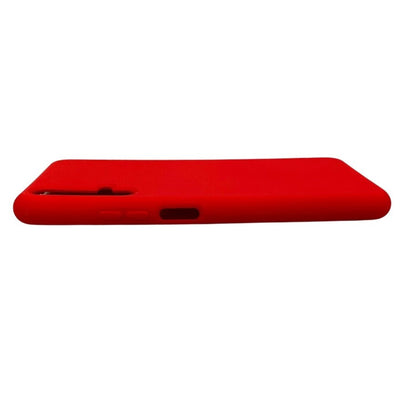 Husa protectie compatibila cu Huawei Nova 5T Liquid Silicone Case Rosu-4