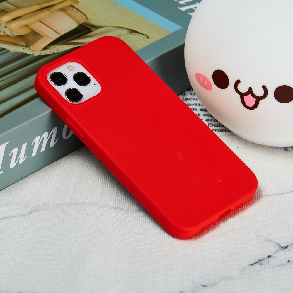 Husa protectie compatibila cu Huawei Nova 5T Liquid Silicone Case Rosu-12