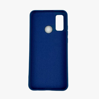 Husa protectie compatibila cu Huawei P Smart 2020 Liquid Silicone Case Albastru inchis-4