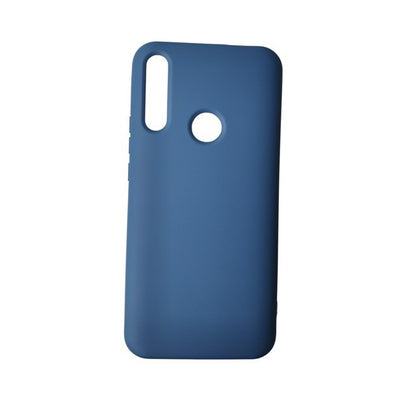 Husa protectie compatibila cu Huawei P Smart Z Liquid Silicone Case Albastru inchis-3