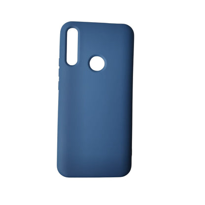 Husa protectie compatibila cu Huawei P Smart Z Liquid Silicone Case Albastru inchis-4