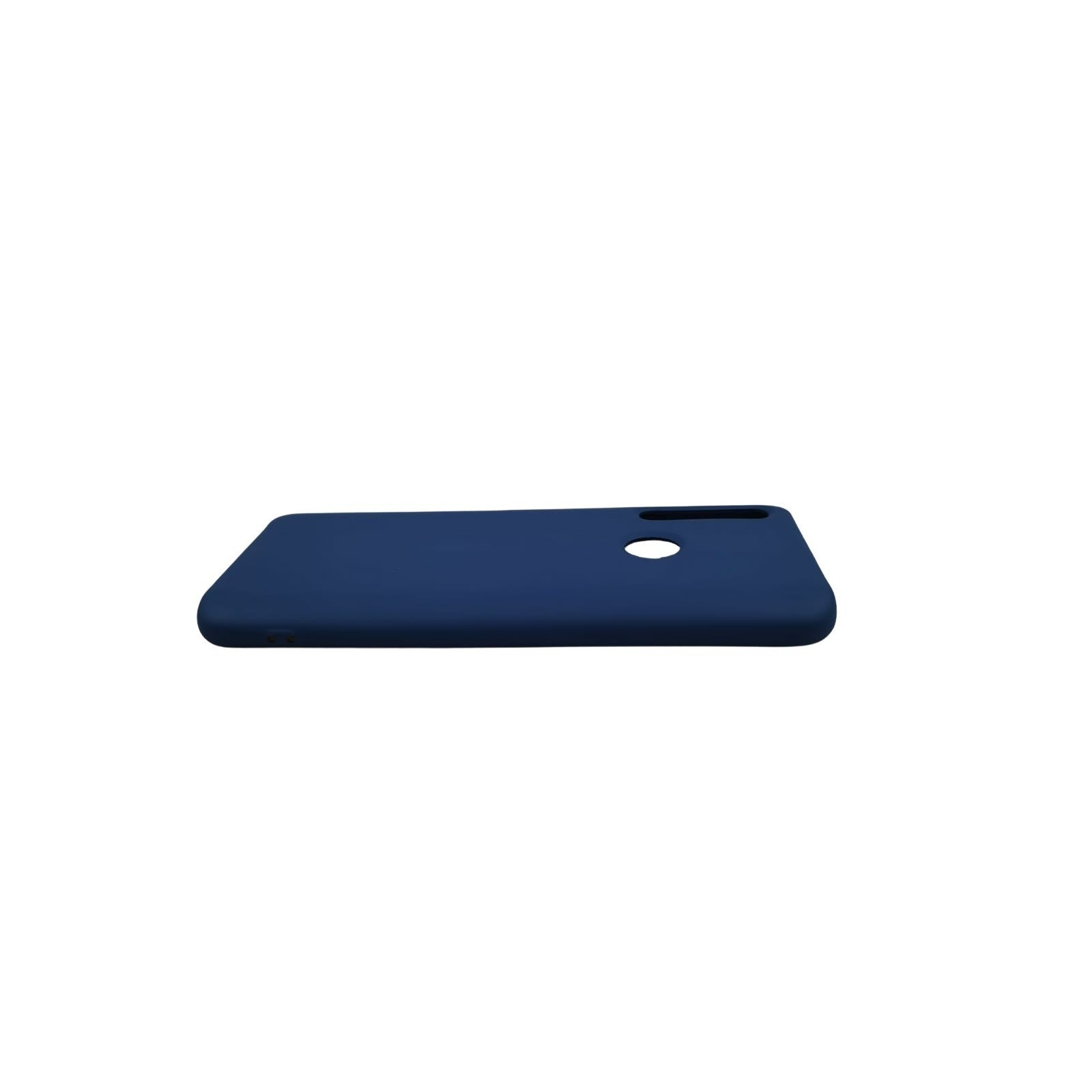 Husa protectie compatibila cu Huawei P Smart Z Liquid Silicone Case Albastru inchis-7