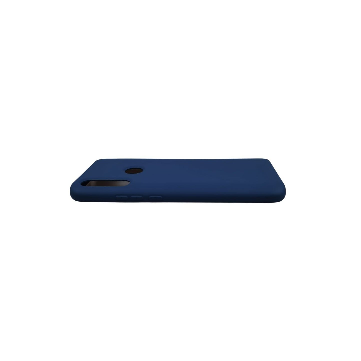 Husa protectie compatibila cu Huawei P Smart Z Liquid Silicone Case Albastru inchis-11