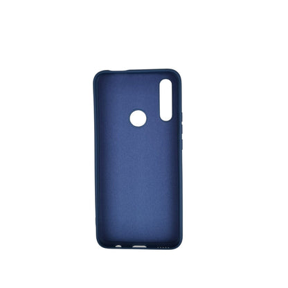 Husa protectie compatibila cu Huawei P Smart Z Liquid Silicone Case Albastru inchis-12