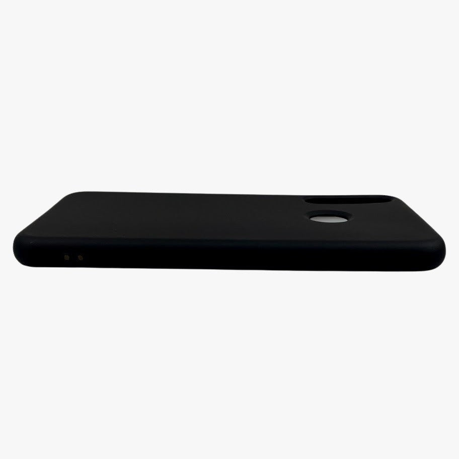 Husa protectie compatibila cu Huawei P40 Lite E Liquid Silicone Case Negru-7