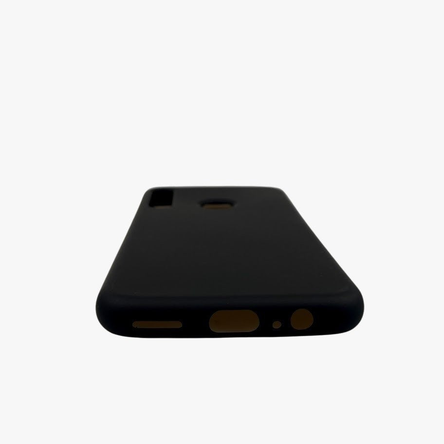 Husa protectie compatibila cu Huawei P40 Lite E Liquid Silicone Case Negru-8