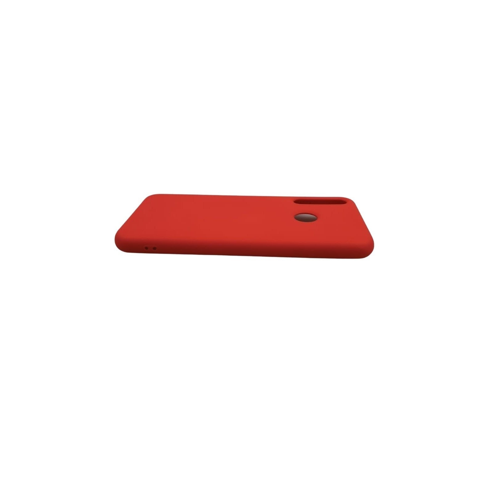 Husa protectie compatibila cu Huawei P40 Lite E Liquid Silicone Case Rosu-4