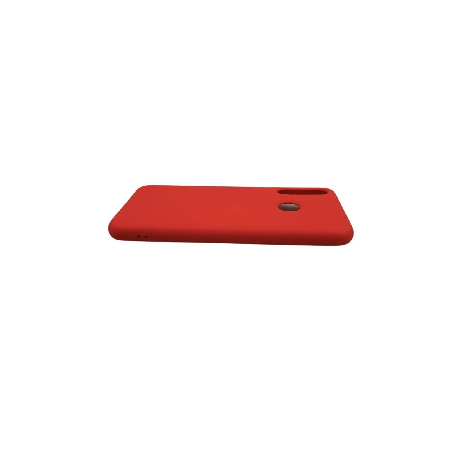 Husa protectie compatibila cu Huawei P40 Lite E Liquid Silicone Case Rosu-6