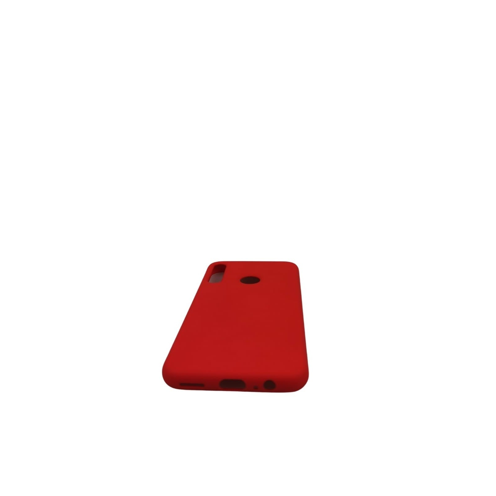 Husa protectie compatibila cu Huawei P40 Lite E Liquid Silicone Case Rosu-10