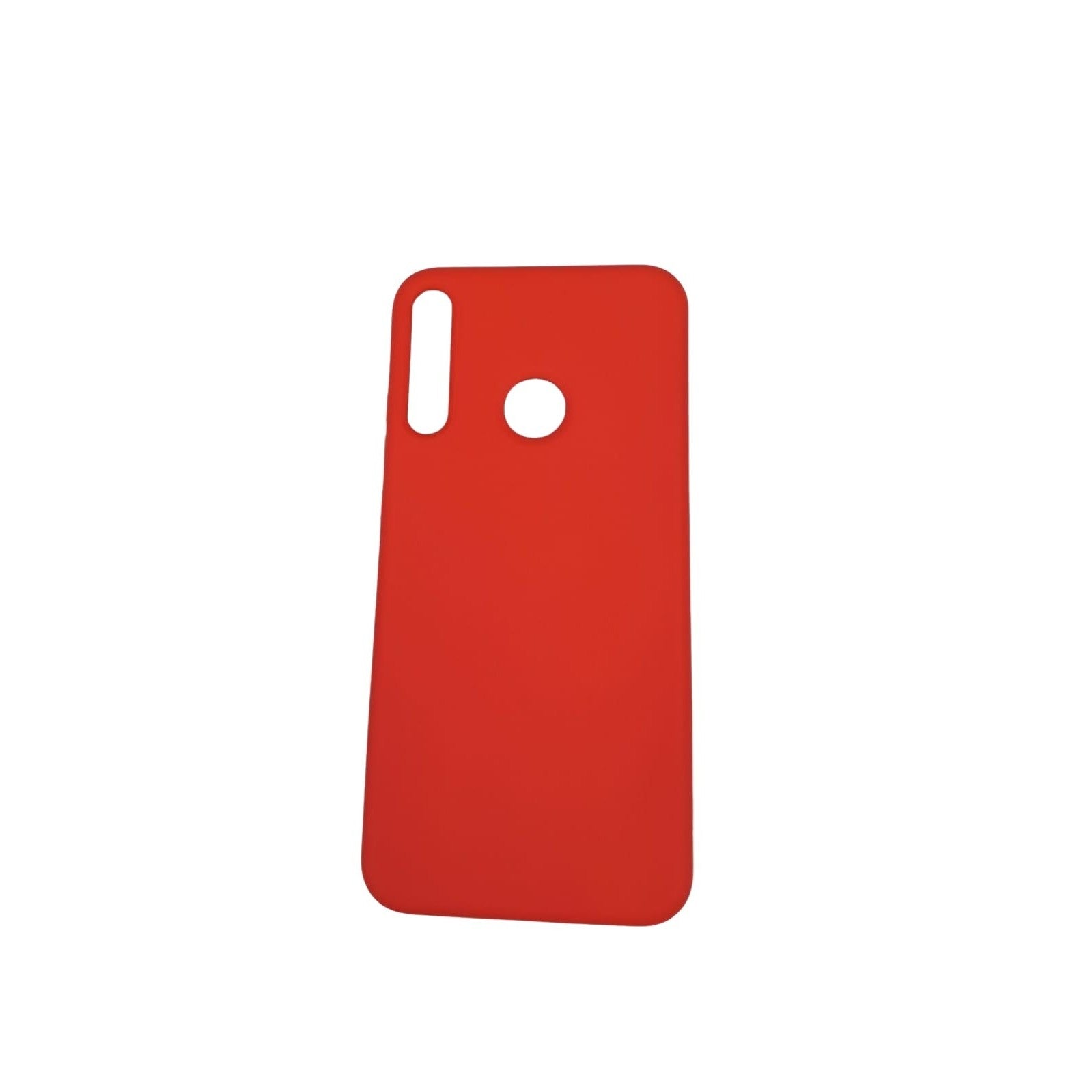 Husa protectie compatibila cu Huawei P40 Lite E Liquid Silicone Case Rosu-13