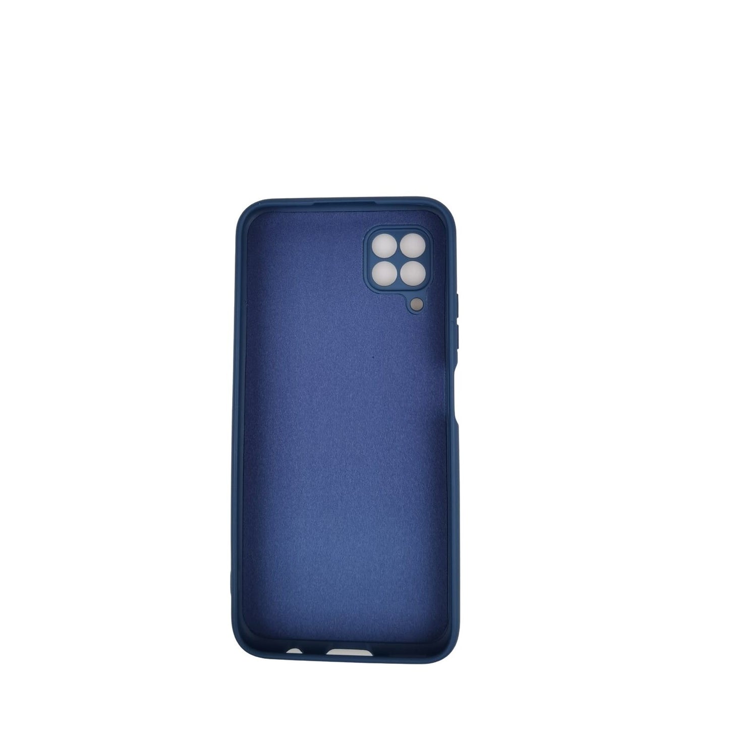 Husa protectie compatibila cu Huawei P40 Lite Liquid Silicone Case Albastru inchis-4