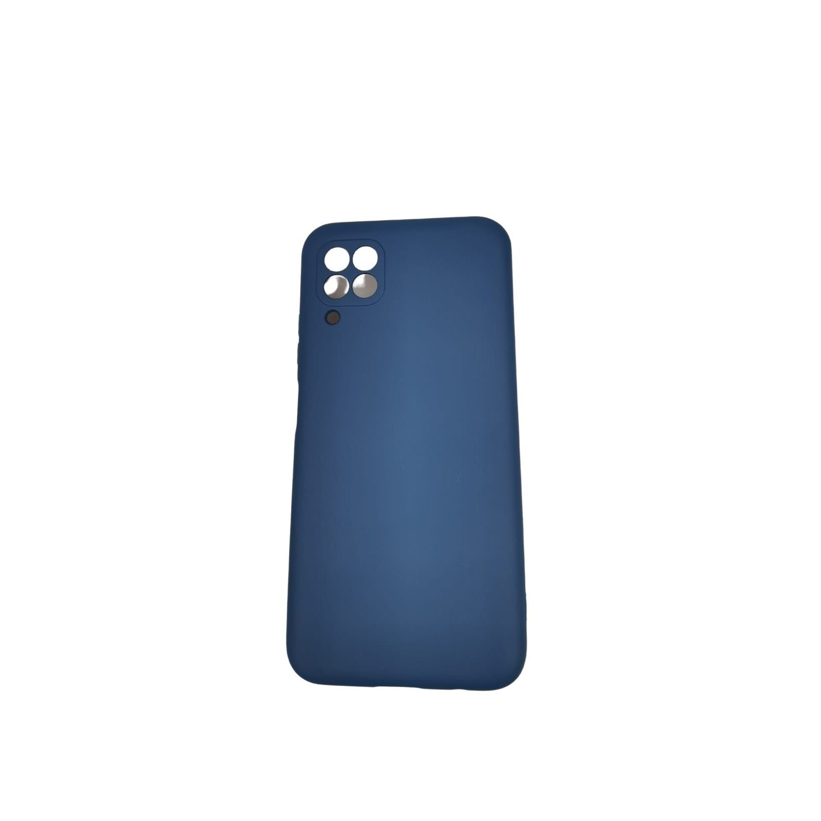 Husa protectie compatibila cu Huawei P40 Lite Liquid Silicone Case Albastru inchis-5