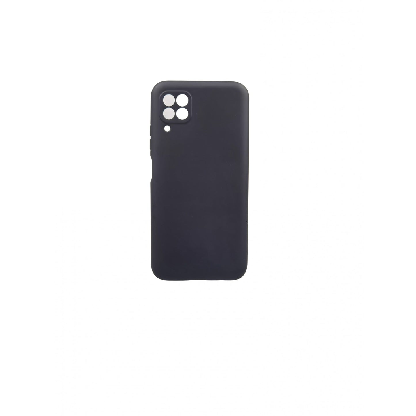 Husa protectie compatibila cu Huawei P40 Lite Liquid Silicone Case Negru-3