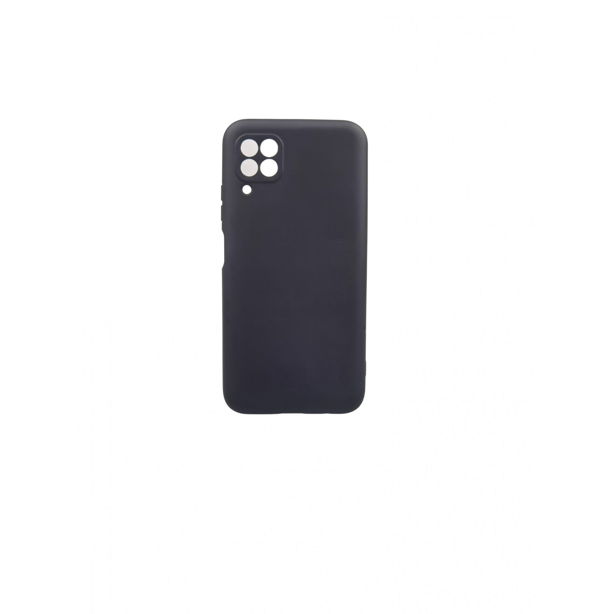 Husa protectie compatibila cu Huawei P40 Lite Liquid Silicone Case Negru-3