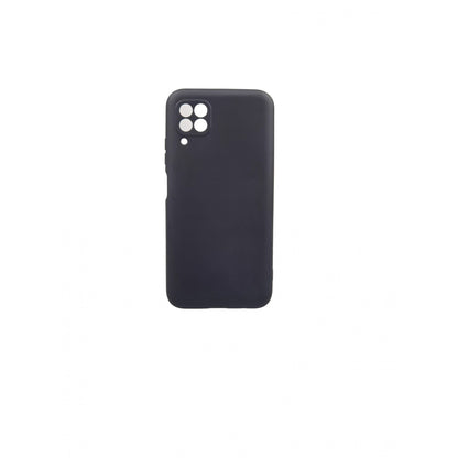 Husa protectie compatibila cu Huawei P40 Lite Liquid Silicone Case Negru-3