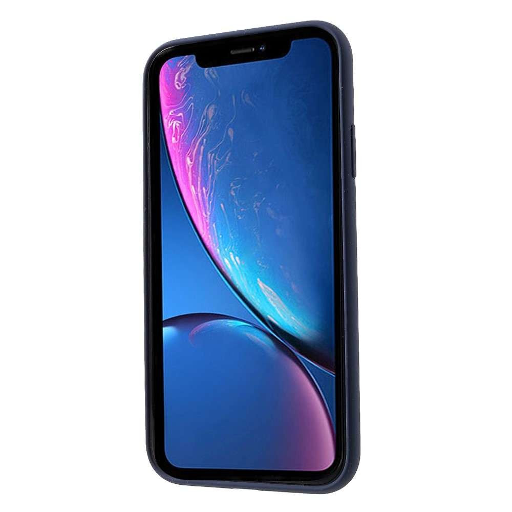 Husa protectie compatibila cu Huawei P40 Pro Liquid Silicone Case Albastru inchis-10
