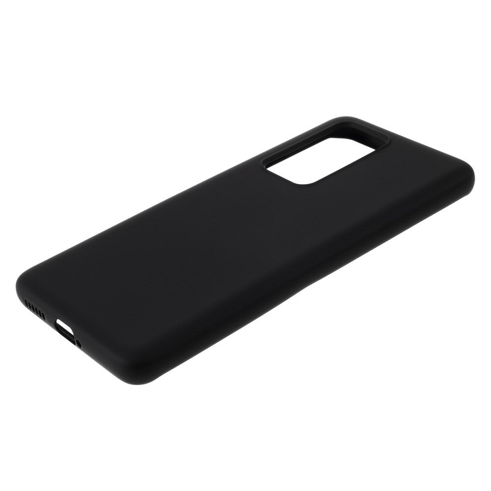 Husa protectie compatibila cu Huawei P40 Pro Liquid Silicone Case Negru-5
