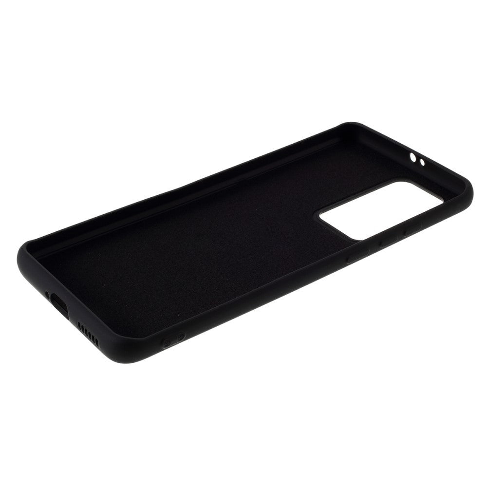 Husa protectie compatibila cu Huawei P40 Pro Liquid Silicone Case Negru-7