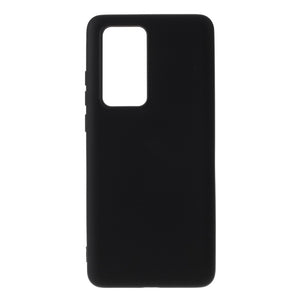 Husa protectie compatibila cu Huawei P40 Pro Liquid Silicone Case Negru-0