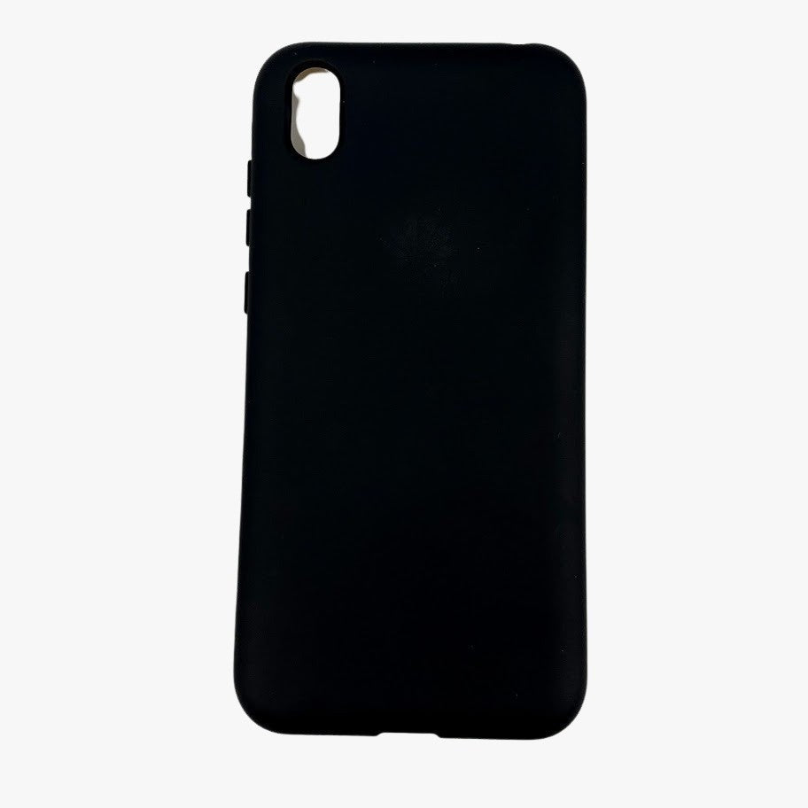 Husa protectie compatibila cu Huawei Y5 2019 Liquid Silicone Case Negru-3
