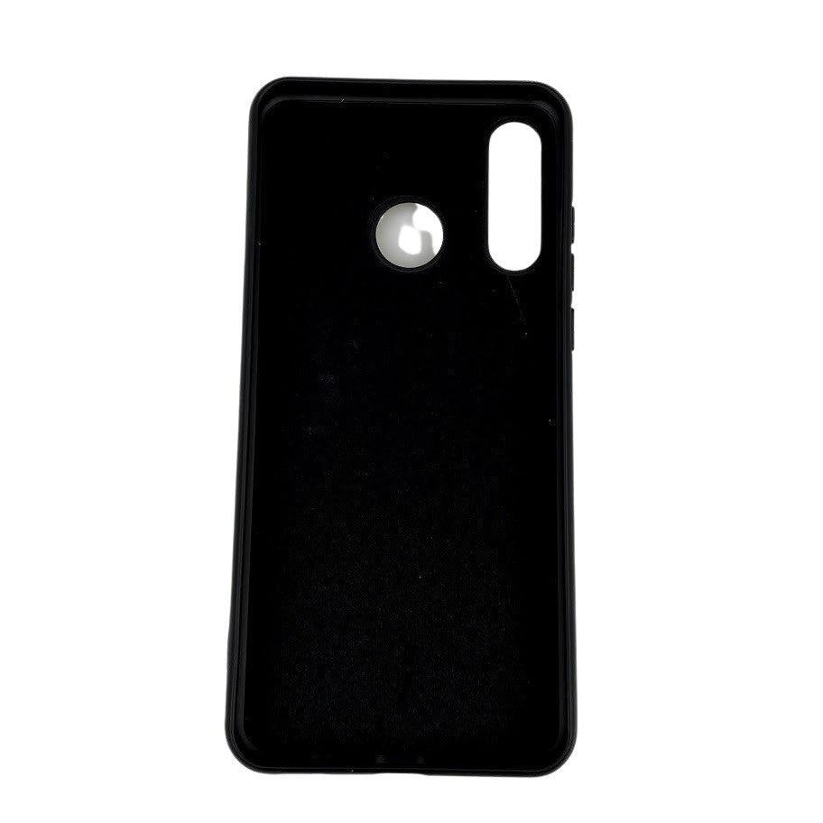 Husa protectie compatibila cu Huawei Y6 2019 Liquid Silicone Case Negru-3