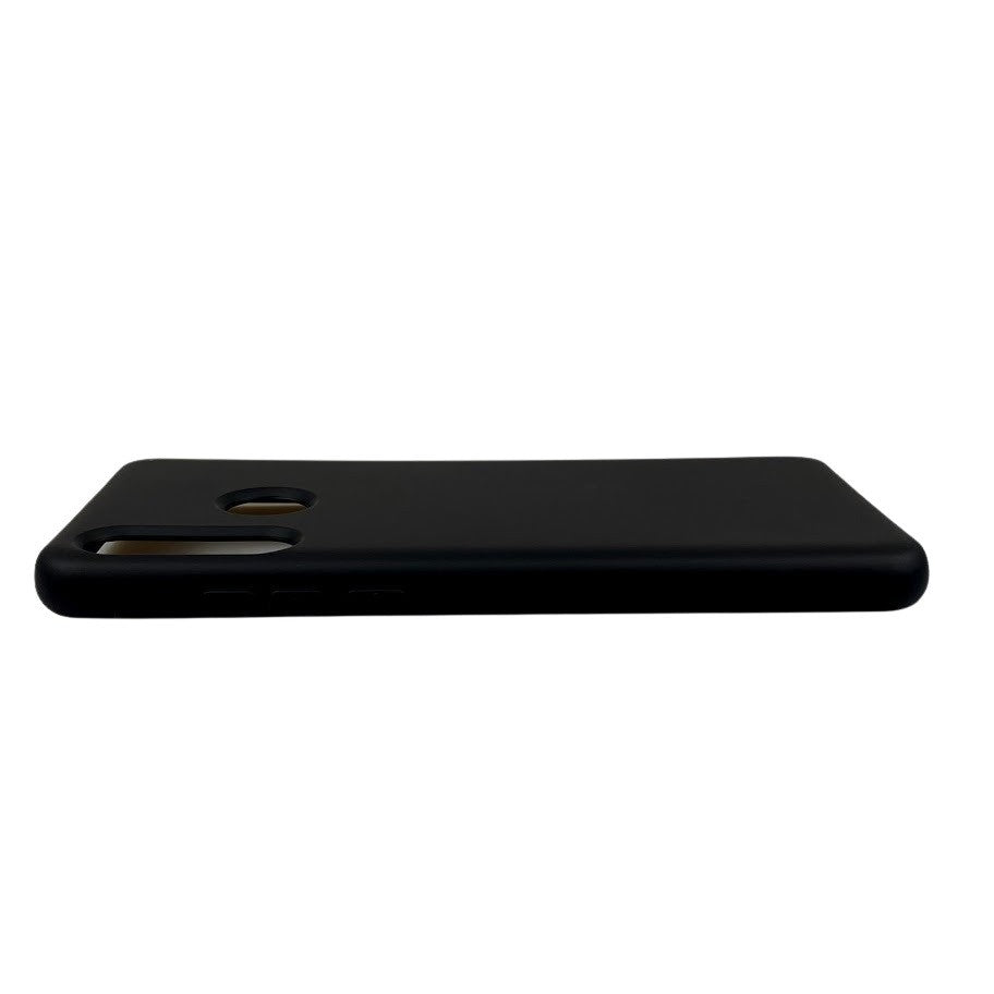 Husa protectie compatibila cu Huawei Y6 2019 Liquid Silicone Case Negru-4