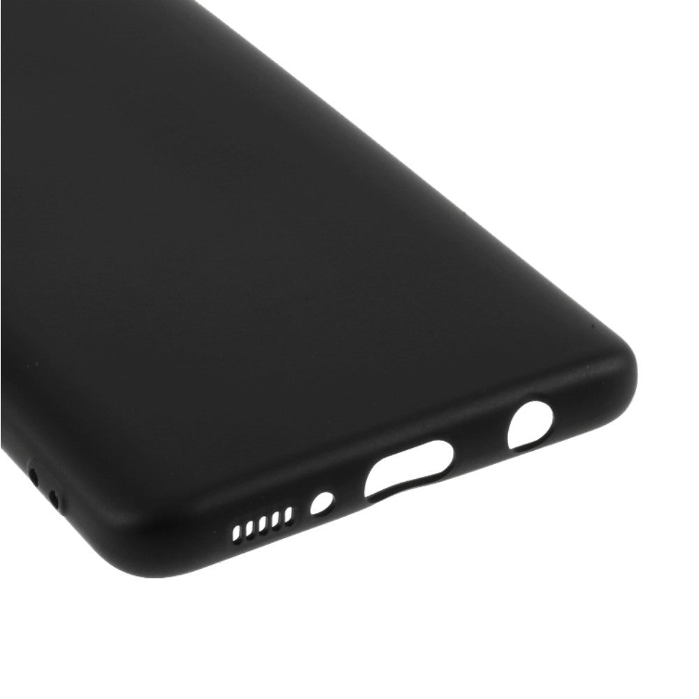 Husa protectie compatibila cu Samsung A51 Liquid Silicone Case Negru-6