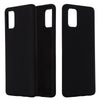 Husa protectie compatibila cu Samsung A71 Liquid Silicone Case Negru-0