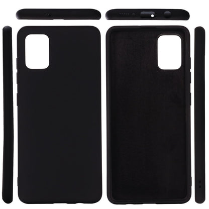 Husa protectie compatibila cu Samsung A71 Liquid Silicone Case Rosu-10