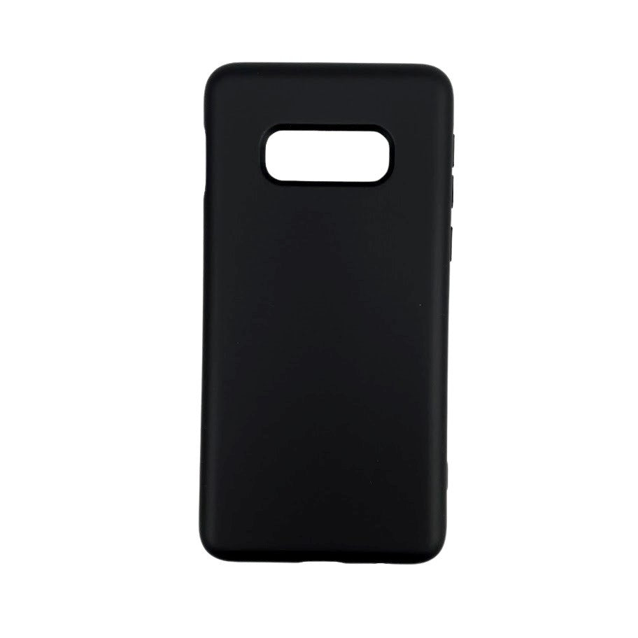 Husa protectie compatibila cu Samsung Galaxy S10E Liquid Silicone Case Negru-3