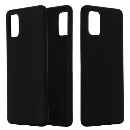Husa protectie compatibila cu Samsung S10 Lite Liquid Silicone Case Negru-1