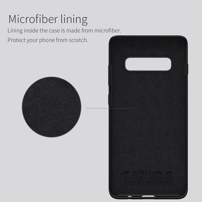 Husa protectie compatibila cu Samsung S10 Plus Liquid Silicone Case Albastru inchis-14